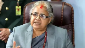 सुशीला कार्की एआई र सामाजिक सञ्जालको प्रभावबारे टिप्पणी गर्दै