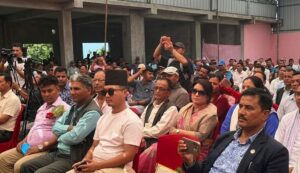 पूर्व गृहमन्त्री सुदन गुरुङ गोर्खामा आयोजित रास्वपा जिल्ला महाधिवेशनमा सहभागी