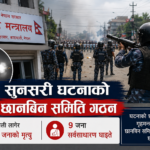 सुनसरी घटना छानबिन समिति गठन, गोली लागेर १ जनाको मृत्यु