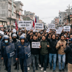 गणेश नेपालको मृत्युपछि सरकारविरुद्ध युवाको प्रदर्शन